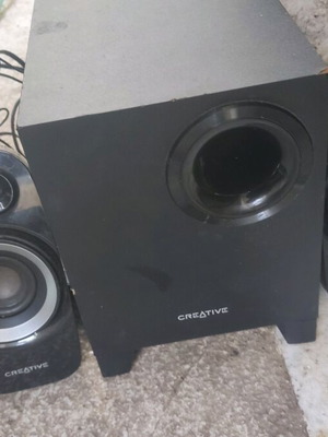 Ηχεία Logitech 2.1 μεταχειρισμένα με ρυθμιστή μπάσου