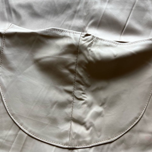 Waterproof beige kitchen cook apron new with pocket