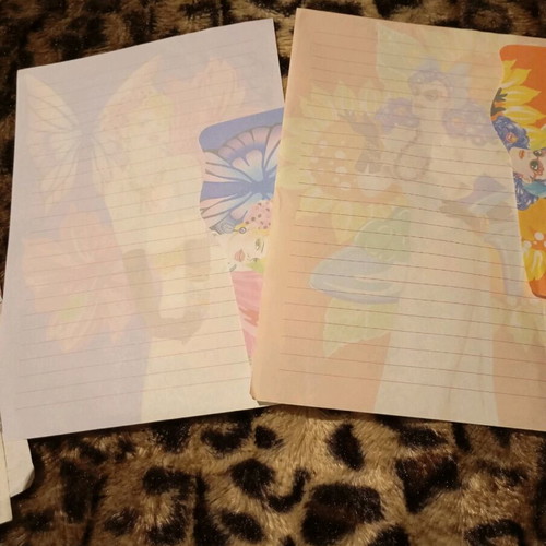 Correspondence used, 2 sets with envelope and sheet