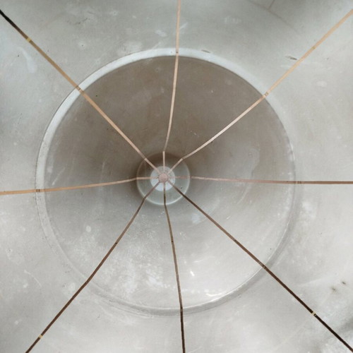 Ceiling light lampshade used, plastic 45x20cm