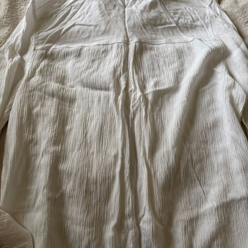 Women's long-sleeve shirt H&M white like new size L