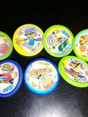 X-TREME Rocket Power Rollers like new, set of 8 pieces