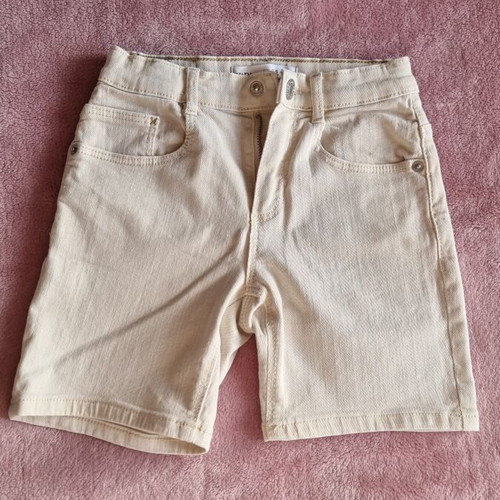 Zara Kids Denim Shorts like new, size 5-6, beige
