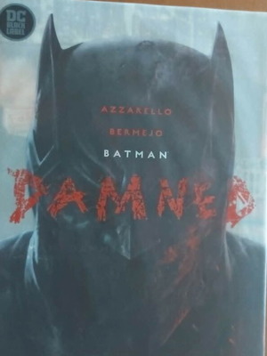 Batman Damned σκληρό εξώφυλλο κόμικ σαν καινούργιο