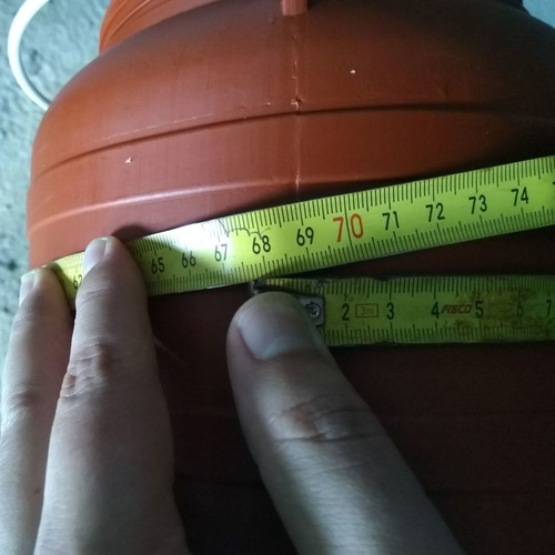Plastic barrels new for food, olives, oil, honey, pickles