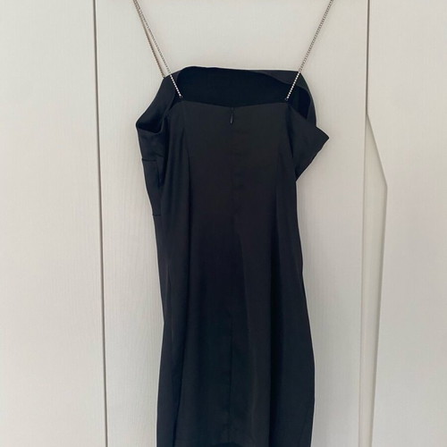 Zara little black dress with rhinestones, size M, like new