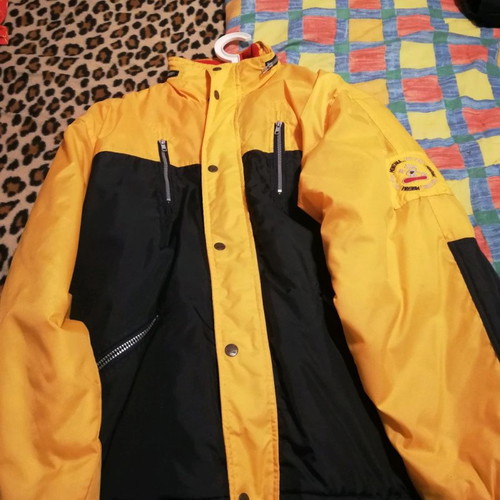Montana jacket used, waterproof and windproof, yellow XL