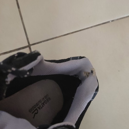 Regatta outdoors athletic shoes size 39 used, black and blue