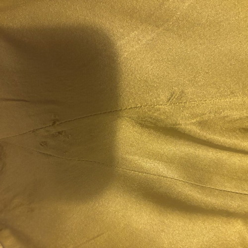 DKNY silk blouse used, size S, gold color
