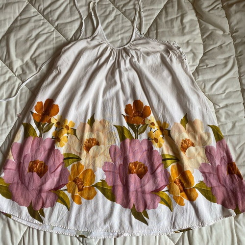 Farm Rio dress XL like new, colorful, summer with adjustable straps