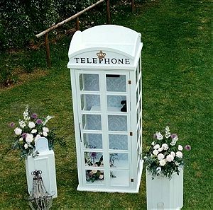 "The Phonebooth": Τηλεφωνικός Θάλαμος Ευχών Για Γάμο/Βάπτιση/Events