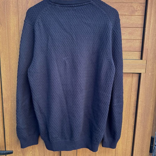 Gant dark blue sweater like new, size L, 100% cotton