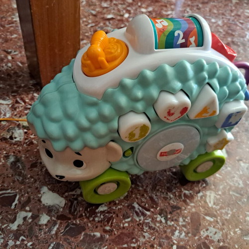 Fisher-Price Linkimals Happy Shapes Hedgehog Toy used with lights and sounds