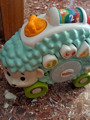 Fisher-Price Linkimals Happy Shapes Hedgehog Toy used with lights and sounds