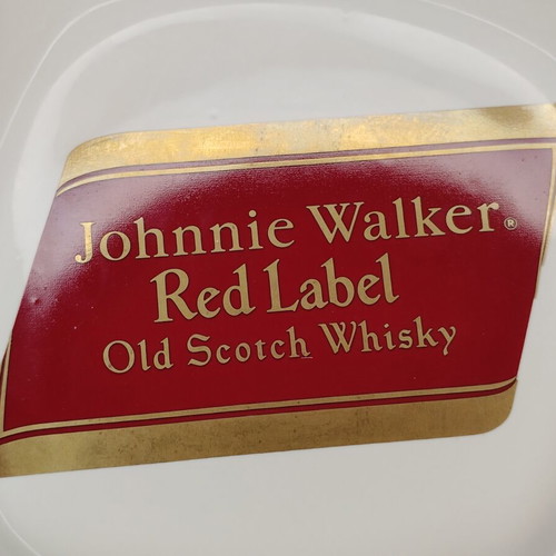 Κεραμικό τασάκι Johnnie Walker Red Label, κατασκευασμένο στην Αγγλία