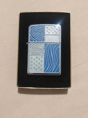 Zippo lighter Blue Journey like new