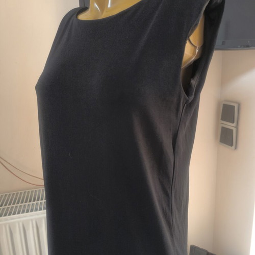 Mango black dress Large like new, minimal design