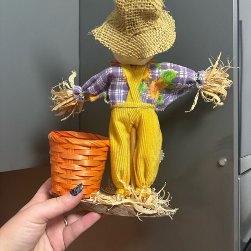 Easter Decorative Bunny like new with basket and egg