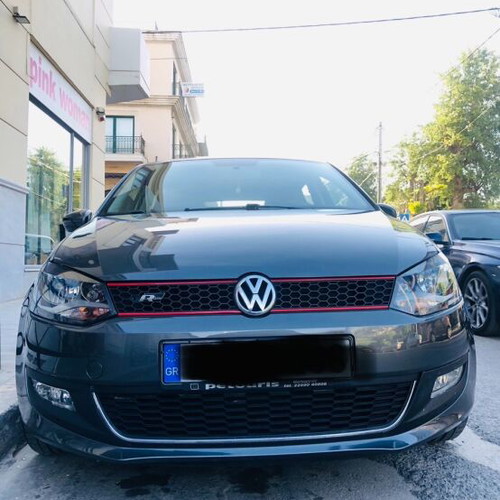 Volkswagen Polo RLine 6R 1.4L βενζίνη χειροκίνητο ασημί σαν καινούργιο