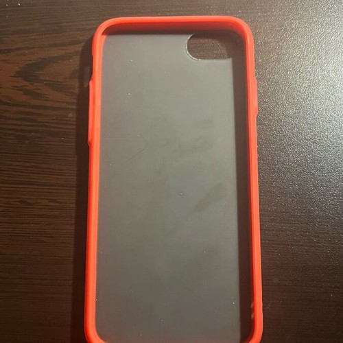 iPhone 6 case red translucent like new