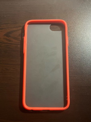 iPhone 6 case red translucent like new