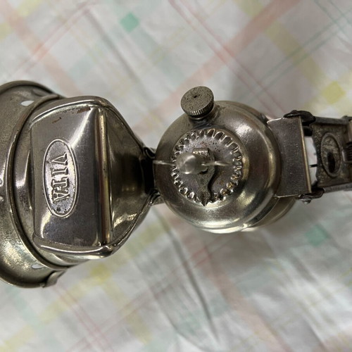 VITA acetylene bicycle lamp used, antique collectible