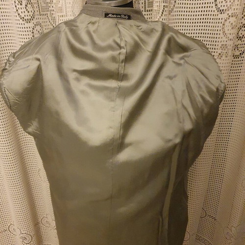 Armani Exchange suit XL like new with velvet texture