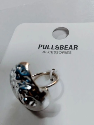 Pull&Bear silver shell ring new summer jewelry