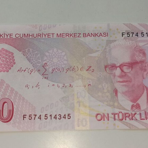 Turkey 10 Lira 2022 banknote new