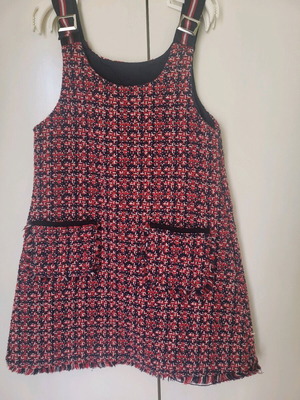 Φόρεμα tweed Lapin house για κορίτσι μέγεθος 116 σαν καινούργιο