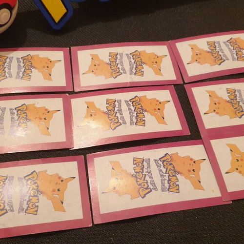 Pokemon vintage cards used from 1999-2000