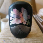 Le Jardin D'amour Max Factor perfume bottle used, without fragrance