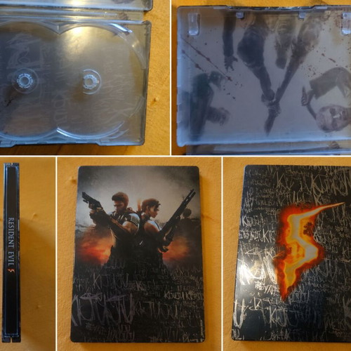 Resident Evil 5 Steelbook used, PC edition