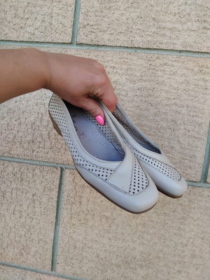 Parex ballerinas size 36, cream, used, good condition