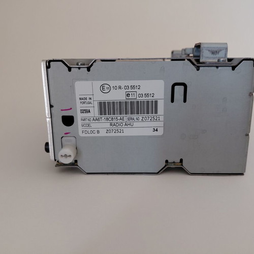 Ford Fiesta Mk7 2008-2013 Radio with Screen and Cover used