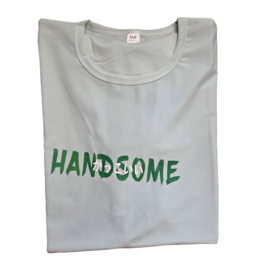Men's T-shirts size S pack of 10, new, blue and green with prints