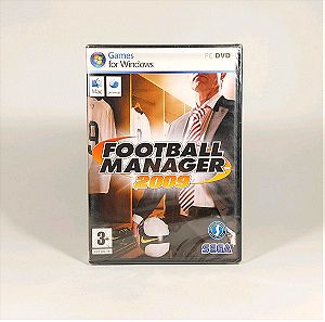 Football Manager 2009 σφραγισμένο Ελληνικό PC