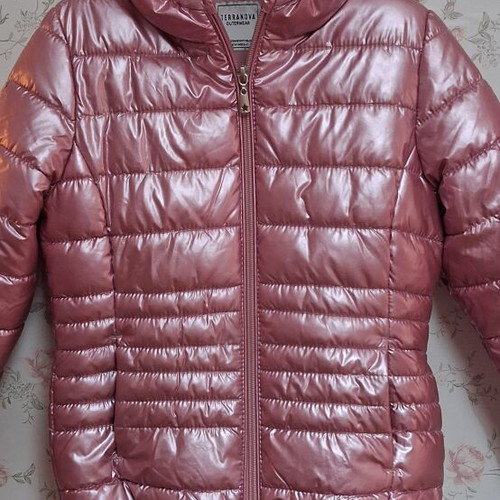 Terranova lightweight pink jacket for kids 6-7 years