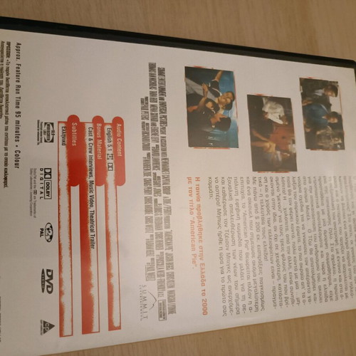 American Pie DVD used, comedy, subtitles