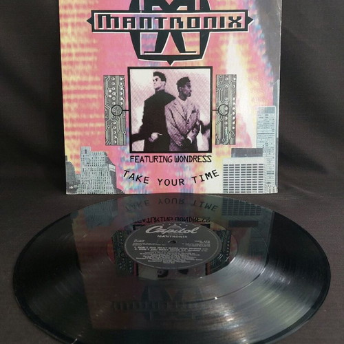 Mantronix Take Your Time μεταχειρισμένο, ηλεκτρονική μουσική
