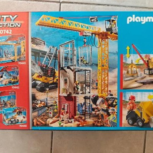 Playmobil 70742 Construction Site with Crane and Truck new
