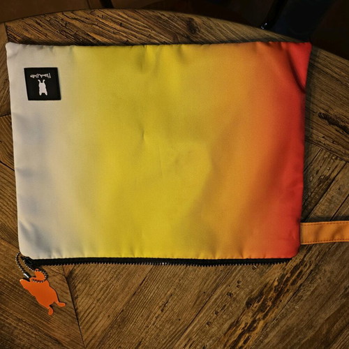 Toiletry bag used, multicolored, 33cm×25cm, very spacious