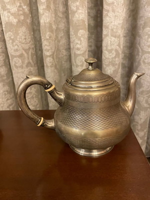 Silver-plated vintage serving set new