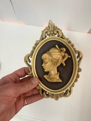 Vintage frame with artwork used, collectible