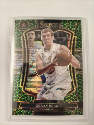 Panini Select EuroLeague Goran Dragic Green Cracked Ice Prizm 3/5 κάρτα