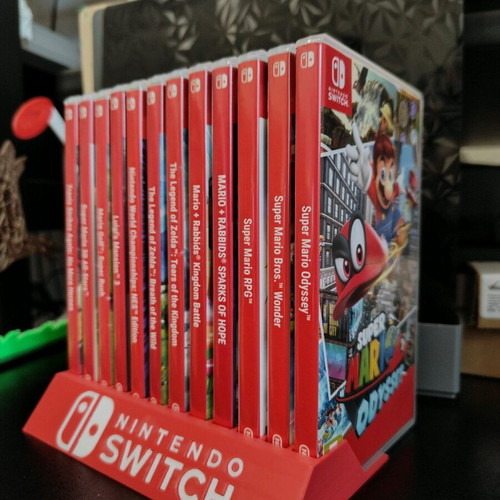 Nintendo Switch games holder like new