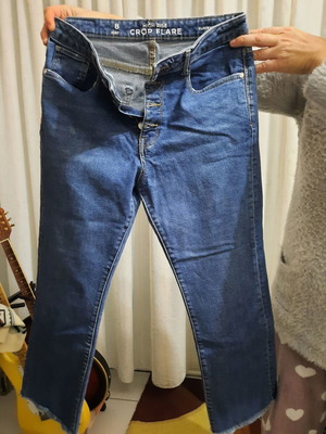 Jeans like new, size S, blue