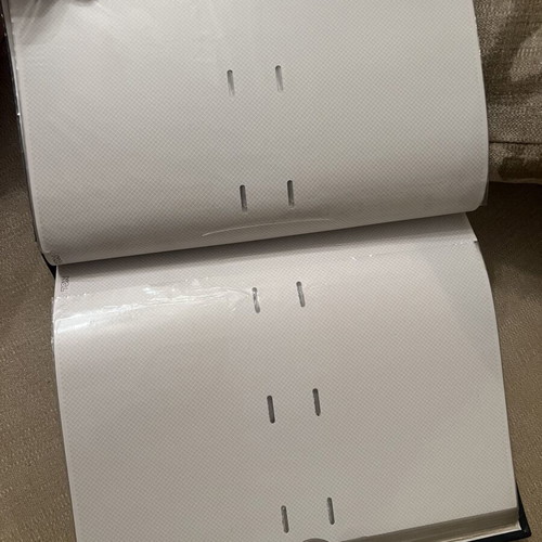Photo album like new, leatherette cover