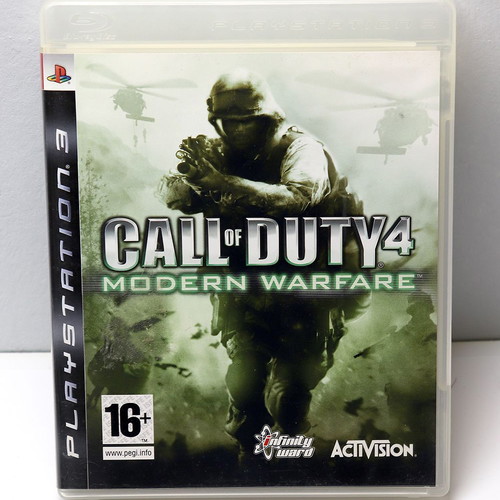 Call of Duty 4 Modern Warfare PS3 game like new