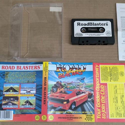 Road Blasters (US Gold) Amstrad cassette like new